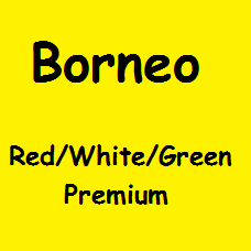 Borneo Red/White/Green/Yellow/Yellow Dark Premium